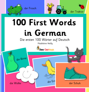 100 first german words baby book